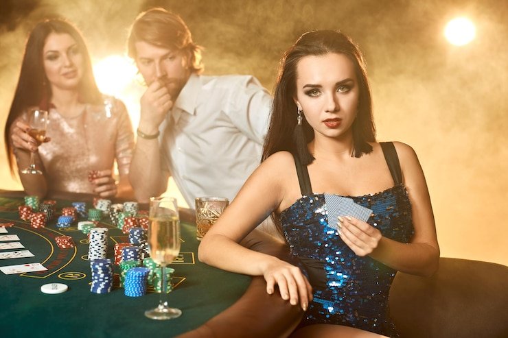 Antarmuka aplikasi osakatogel yang menampilkan meja live-dealer dan menu navigasi